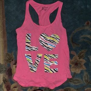 Pink tank top